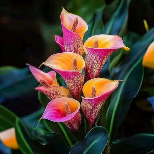 Калла Оникс купить по цене от 450р. в интернет-магазине «Посадика» с доставкой почтой в в Муроме и по всей России – [изображение №1].